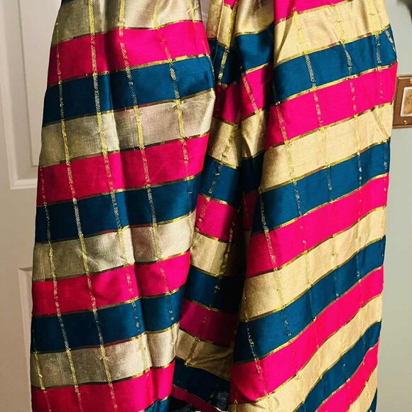 NWT Striped Handcrafted Scarf by Sana – 91x186 cm - Picture 1 of 14